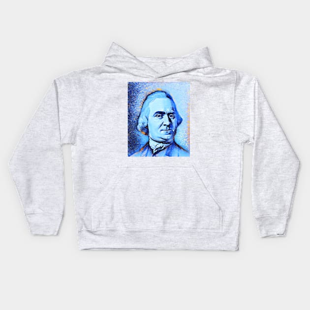 Samuel Adams Portrait | Samuel Adams Artwork | Samuel Adams  Painting 14 Kids Hoodie by JustLit